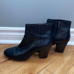 Club Monaco Italian Leather Bootie